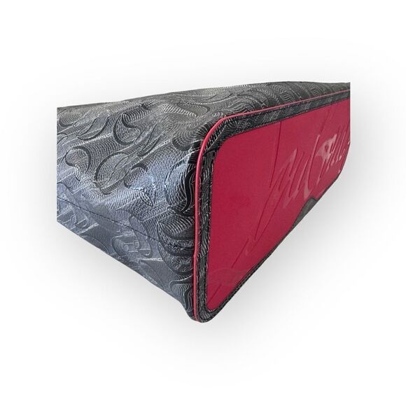 Christian Louboutin Cabata Leather Toile Tote & Pouch - Picture 8 of 10